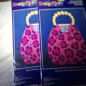 DesignWare Pink Leopard Print Women's Bag